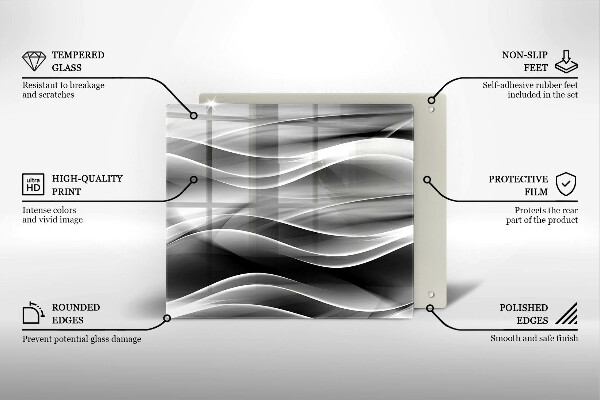 Work surface savers Abstraction mild lines