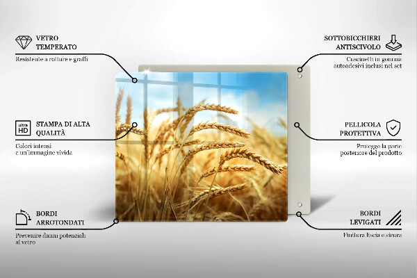 Work surface savers Cereals in the field