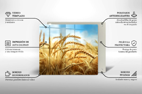 Work surface savers Cereals in the field