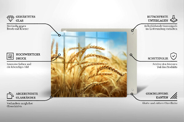 Work surface savers Cereals in the field