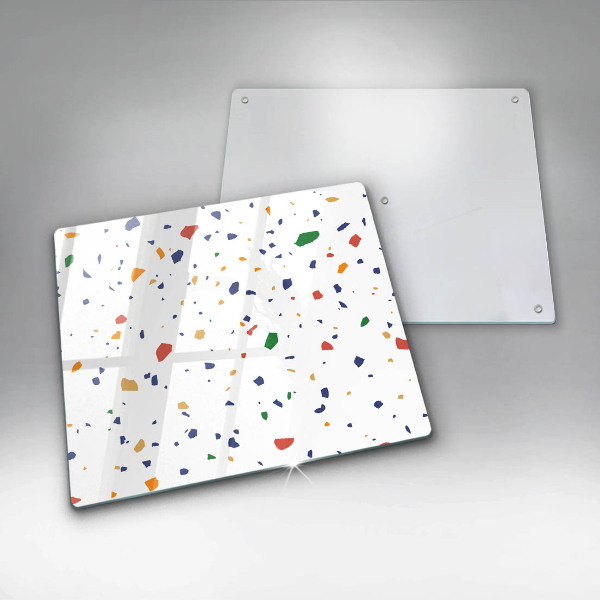 Glass worktop saver Colored gres