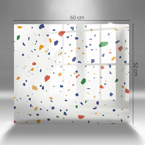 Glass worktop saver Colored gres