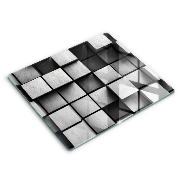 Glass worktop saver 3D geometry background