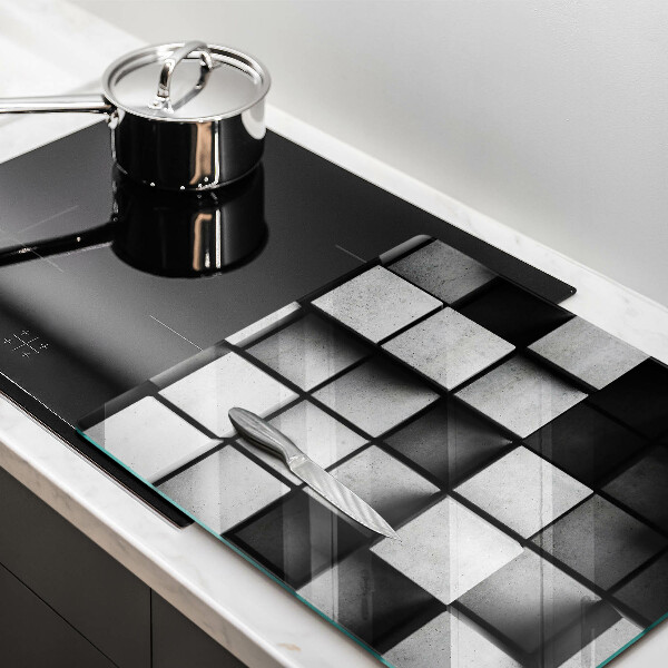 Glass worktop saver 3D geometry background