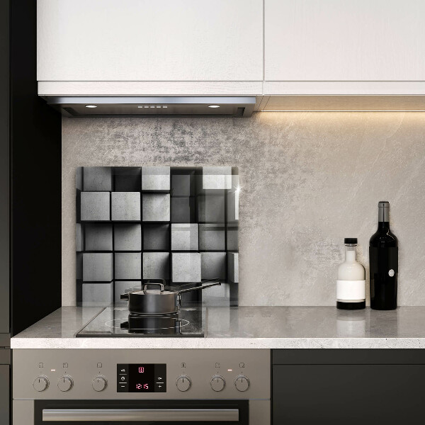 Glass worktop saver 3D geometry background