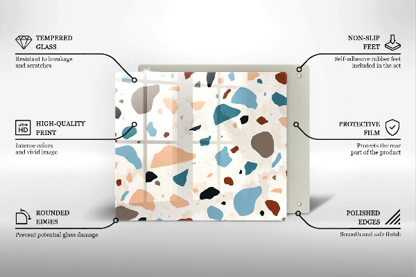 Work surface savers Decorative stone stone