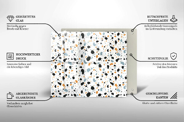 Work surface savers Decorative stone stone