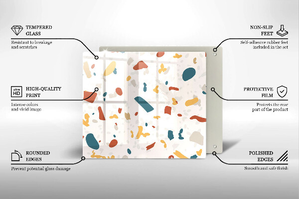 Work surface savers Decorative stone stone