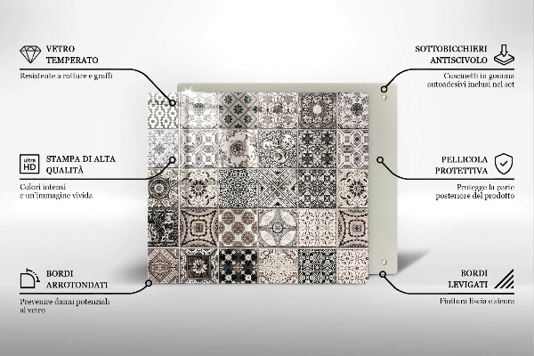 Work surface savers Decorative tiles