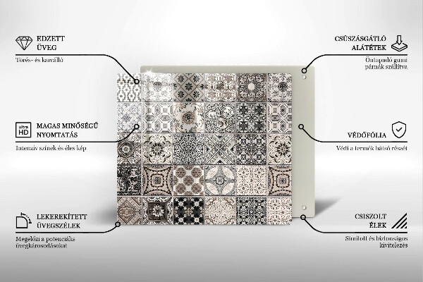 Work surface savers Decorative tiles