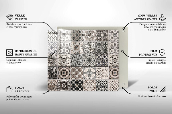 Work surface savers Decorative tiles