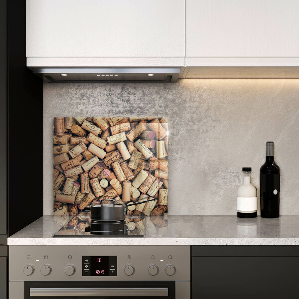 Work surface savers Wine corks pattern