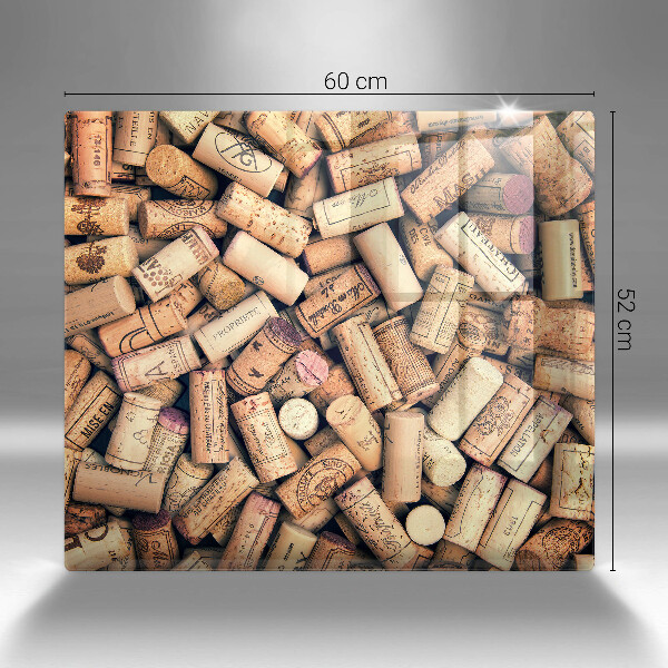 Work surface savers Wine corks pattern