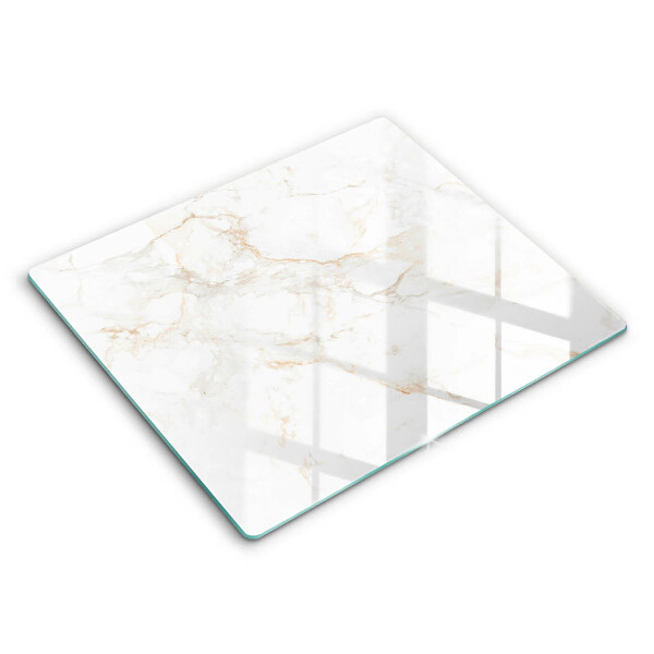 Glass worktop saver Elegant stone marble