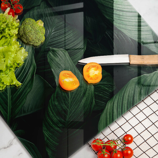 Work surface savers Dark leaves