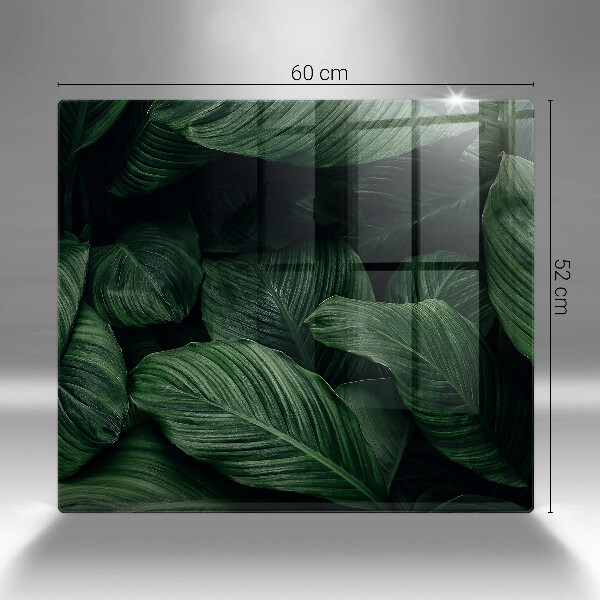 Work surface savers Dark leaves