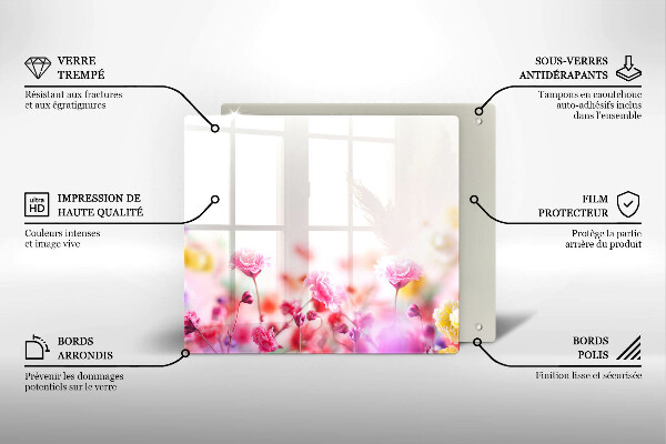 Work surface savers Flower meadow