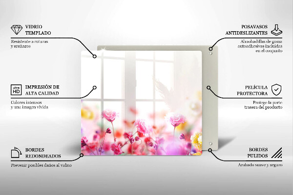 Work surface savers Flower meadow