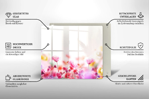 Work surface savers Flower meadow