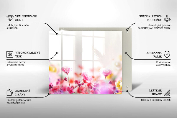 Work surface savers Flower meadow