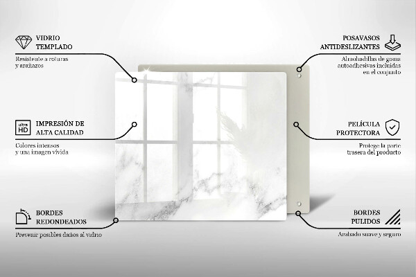 Work surface savers Modern marble