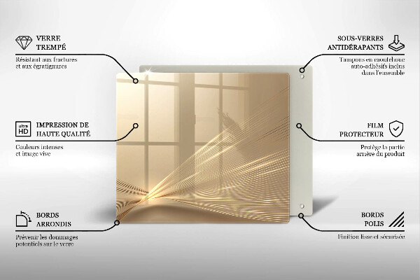 Work surface savers Modern abstraction