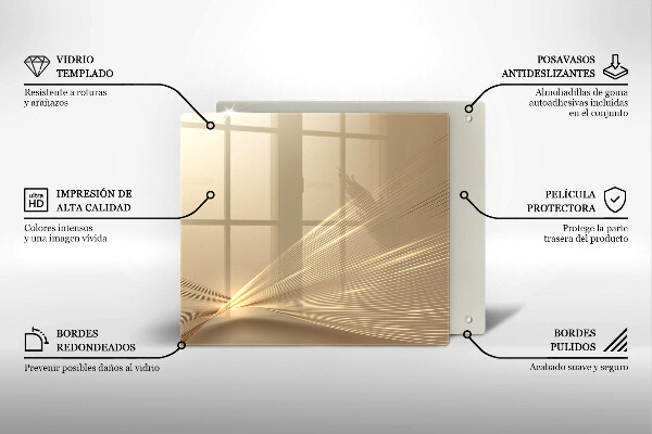 Work surface savers Modern abstraction