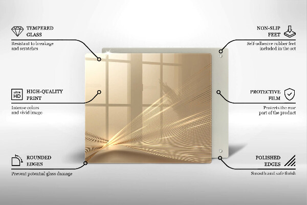 Work surface savers Modern abstraction