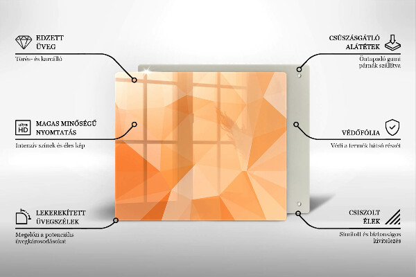 Work surface savers Geomeric background