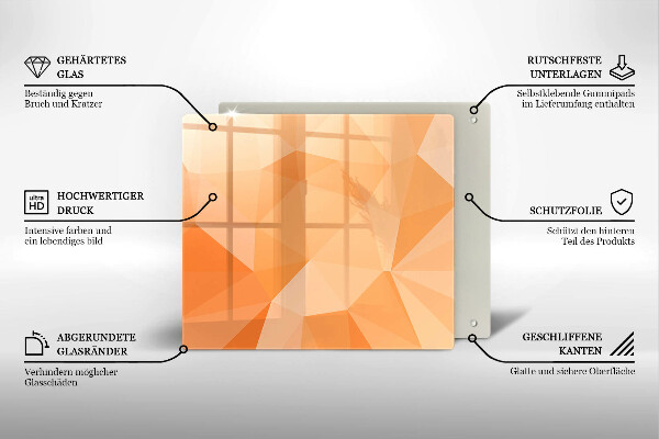 Work surface savers Geomeric background