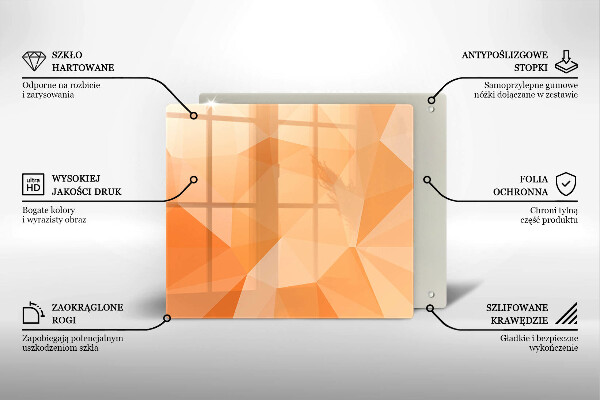 Work surface savers Geomeric background