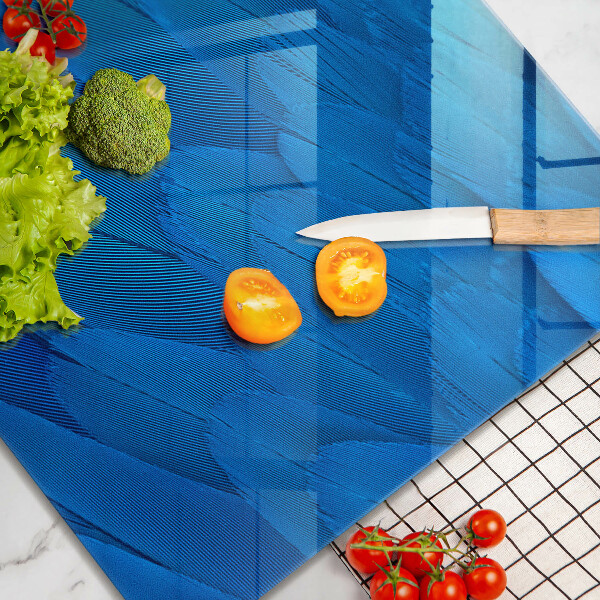 Induction hob protector Bird feathers