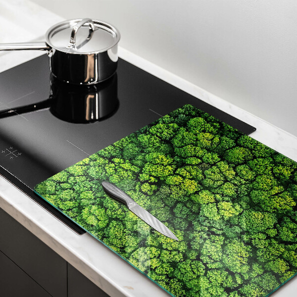 Induction hob protector Nature - moss plant