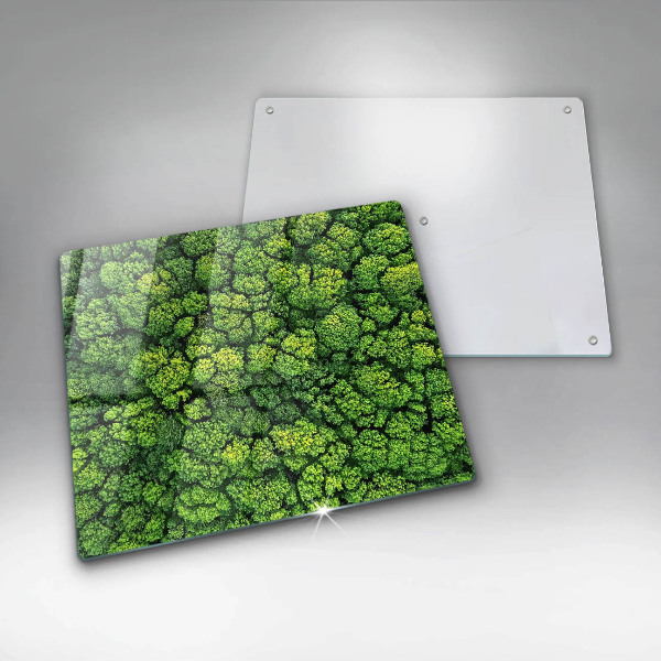 Induction hob protector Nature - moss plant