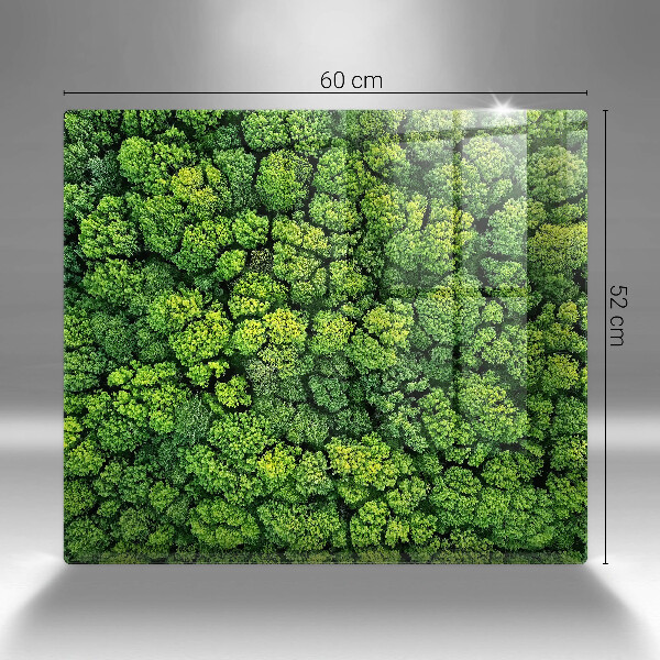 Induction hob protector Nature - moss plant