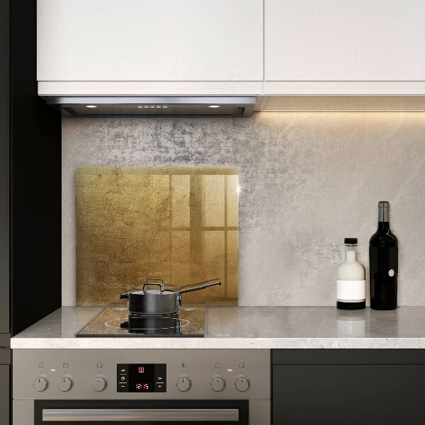 Induction hob protector Gold texture background