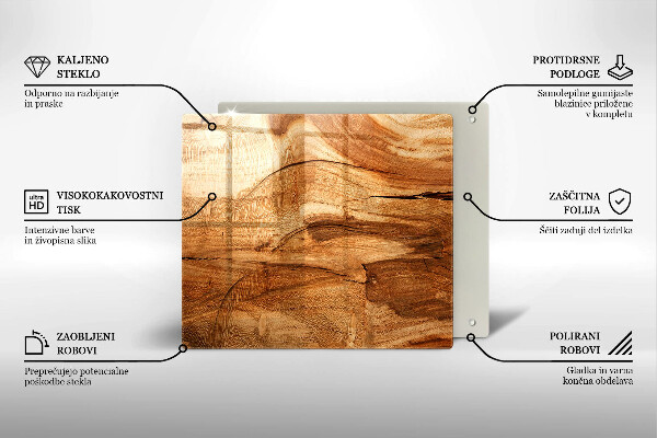 Work surface savers Wooden board texture