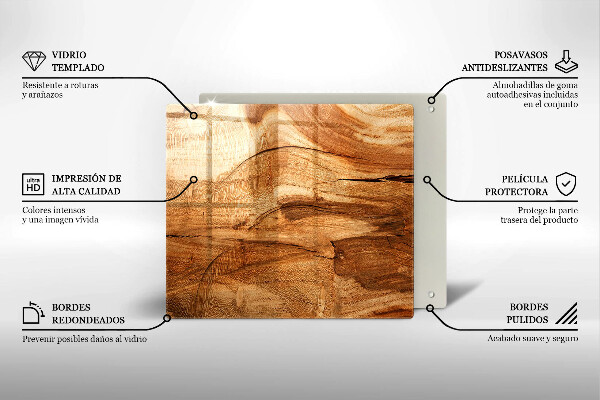 Work surface savers Wooden board texture