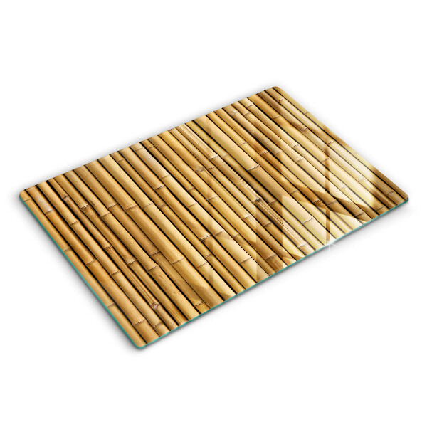 Induction hob cover Nature boho bamboo