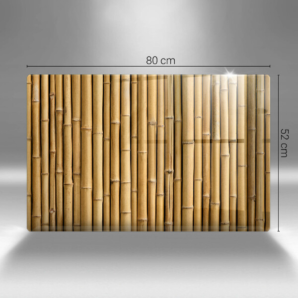 Induction hob cover Nature boho bamboo