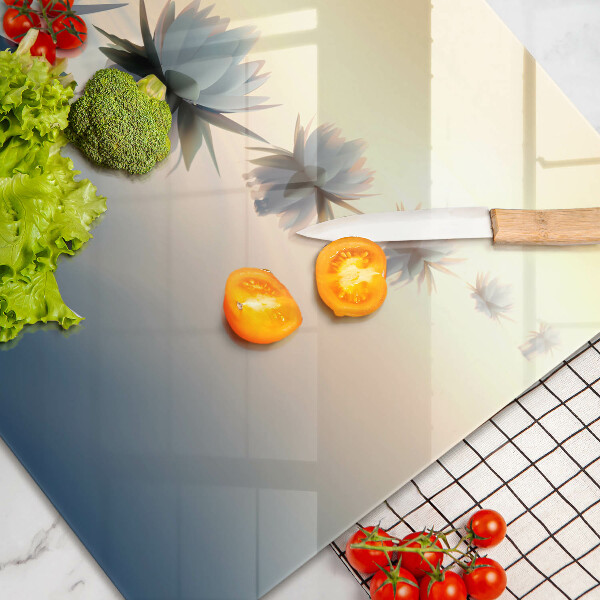 Induction hob cover Lilie flowers on the water