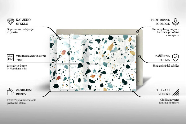 Induction hob protector Bright stone