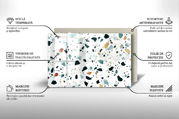 Induction hob protector Bright stone