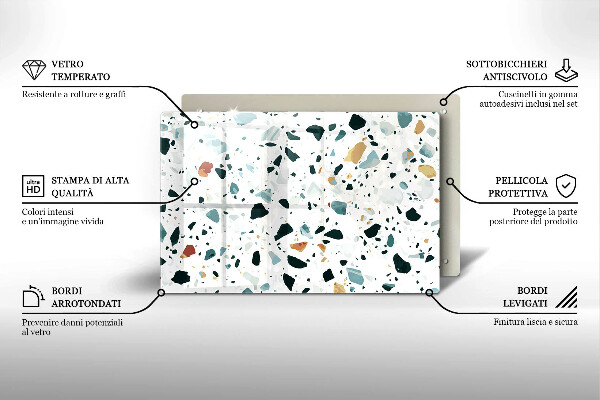 Induction hob protector Bright stone