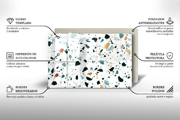 Induction hob protector Bright stone