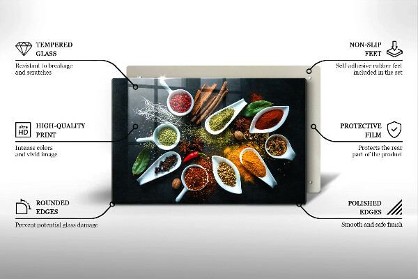 Induction hob protector Kitchen spices