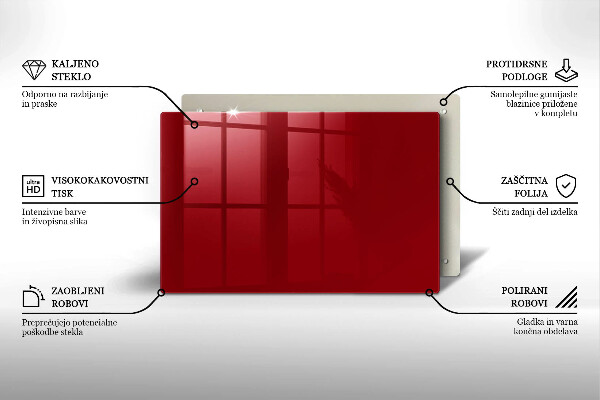 Worktop saver Red colour