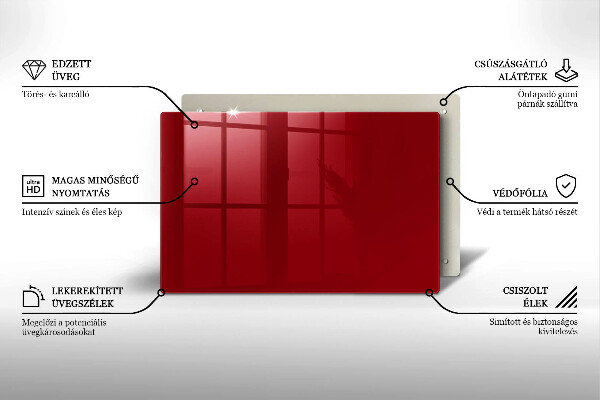 Worktop saver Red colour