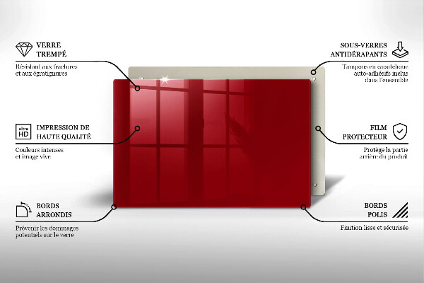 Worktop saver Red colour