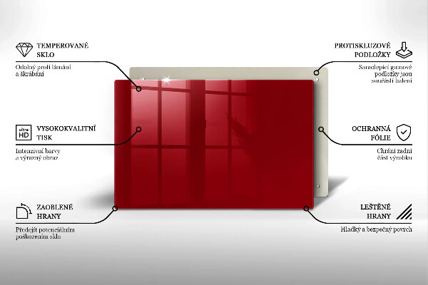 Worktop saver Red colour